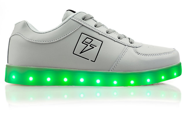 Buy White Led Shoes Green Led Light Online @ ₹2760 from ShopClues