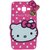 Style Imagine Hello Kitty Back Cover For Samsung Galaxy E7 - Pink