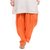 Sheryl Trendz Orange Color Cotton Salwar Semi Patiyala
