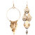 Jazz Jewellery Huggies Gold Plated Combo Earrings Set