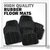 Car Foot Mats Black Universal Washable For All Cars