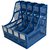 CPEX Plastic File / Magazine / Newspaper Rack with 4 Sections.