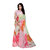 Snapshopees Self Designer Printed Green Silk Saree (Multi)