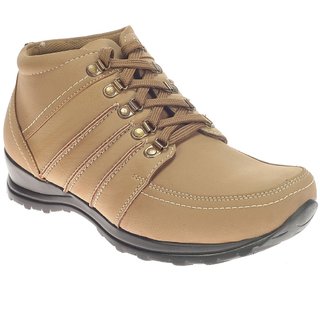 Buy Khadims Turk Khaki Brown Safari Boots Online 1119 from
