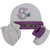 Jyonee Lifestyle purple accessories combo set for new born baby