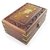 Desi Karigar  Wooden Antique Handcrafted Decorative Jewellery Storage Box Size(LxBxH-6x4x2.5) Inch