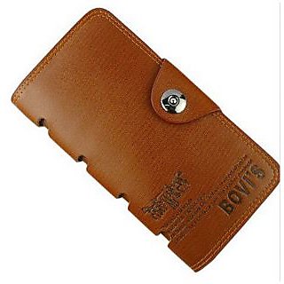 BOVIS men wallet genuine leather