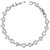 Glitters Silver Rhodium Plated Cubic Zircon Adjustable Imported Bracelet for Girls.