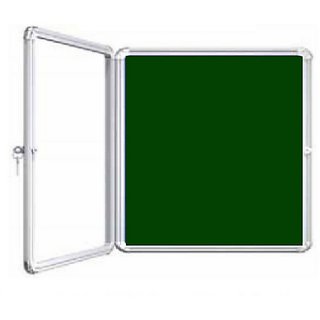 Buy Kanico 2 x 3 feet Acrylic Door Covered Green Notice / Display Board ...