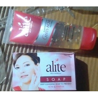 Buy Alite Anti Acne Face Wash Alite Soap Pack Of 2 Set Online 289 From Shopclues
