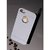 Motomo Metallic Finish Hard Back Case Cover For iPhone 6G (Silver)