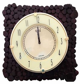 Ajanta Wooden Clock