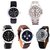 Wrist Watch With Latest design And Color for Women ( Pack of 4 )