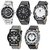 Wrist Watch With Latest design And Color for Women ( Pack of 4 )