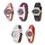 Wrist Watch With Latest design And Color for Women ( Pack of 5 )