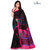 S V Inc Multicolor Art Silk Printed Saree With Blouse