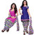 Khushali Multicolor Printed Crepe Salwar Suit Material (Unstitched)