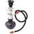 Desi Karigar Black Stylish 12 inch Glass Hookah With Coal Pack And Flavor