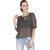 Add to style Black Printed Polyester Top