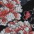 IVES Black Georgette Round Neck 3/4th Sleeve Floral Print Kurti