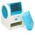 Adjustable Blue Angles Scented USB Electric Air Conditioning Mini Fan Air Cooler