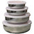 Set Of 4 Steel Containers From Isteel