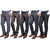 IndiStar Combo Offer Mens Formal Trouser (Pack of 5)