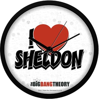 Buy The Big Bang Theory - I Love Sheldon Wall clock licensed by Warner ...