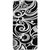 Casotec Black White Pattern Design 3D Printed Hard Back Case Cover for vivo Y27L