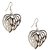 Urthn Alloy Silver Contemporary Hook Earrings - 1306442