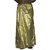 Gold Leather Shimmer A line Saree Petticoat