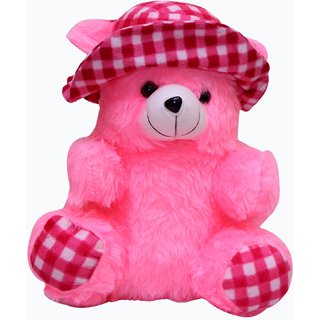 big teddy bear with cap
