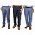 IndiStar Combo Offer Mens Formal Trouser (Pack of 3)