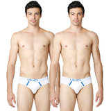 Liberty White color Solid Brief for men