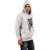 AQSHA Men's Grey Hooded SweatShirt