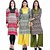 Long Kurtis with matching Palazo for new trend fashion Pack of 3