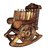 Onlineshoppee Wooden Chair Coaster Set Pack Of 2