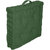 Lushomes Green Comfy Cotton Box Cushion with 5 knots  a Handle for Convenience