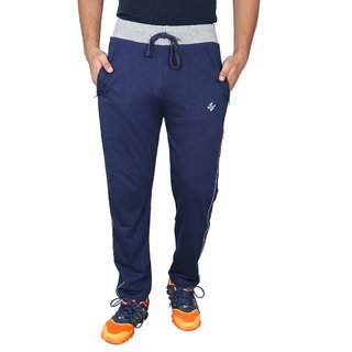 Buy livfit mens Navy track pent Online @ ₹499 from ShopClues