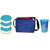 Lunch Box With 4 pcs. Food Grade Containers and Insulated Bag
