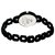 Zeit black bracelet watch for women