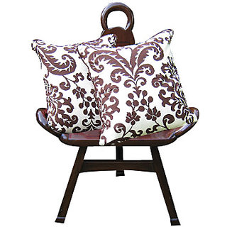 Elements Choco Springs Cushion Cover - Set Of 2 Pcs