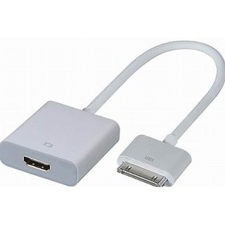 IPAD IPOD IPHONE DOCK TO HDMI ADAPTOR CABLE