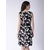 Klick2Style Black Floral A Line Dress Dress For Women