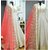 Fabrica Shoppers White Embroidered Georgette Anarkali Suit Material