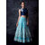 Fabrica Shoppers designer Sky blue lehenga