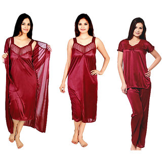 4 piece night suit