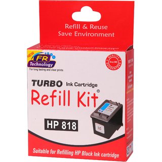 Turbo ink refill kit for HP 818 black cartridge offer