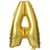 Imported Mylar Foil Letter Alphabet Balloon Wedding Party Event Decor Gold 40Cm A