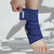 Imported Elastic Sports Ankle Support Brace Wrap Bandage Foot Pain Relief - Blue